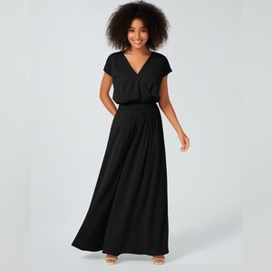 HALARA Black Sleeveless Jumpsuit